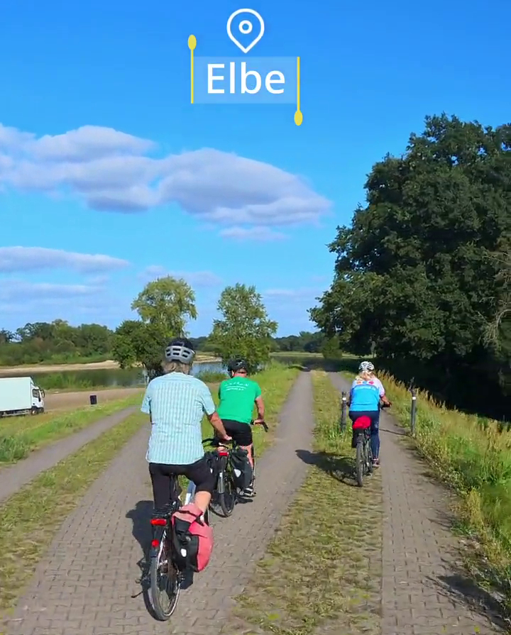 Titelbild Tour de Dessau, an der Elbe